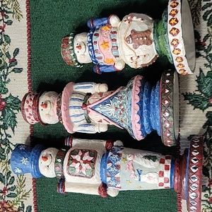 CHRISTMAS CANDLE SET